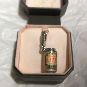 Juicy Couture beer can charm nwt